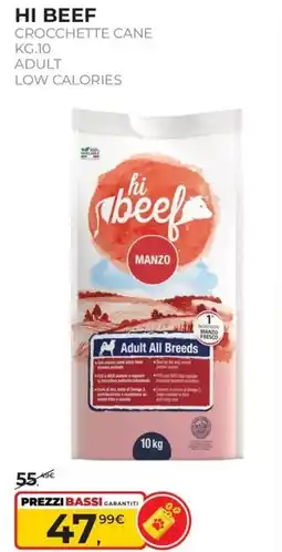 Arcaplanet Hi Beef crocchette cane offerta
