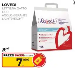 Arcaplanet Lovedì lettiera gatto offerta