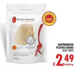 Deco Iperstore Gastronauta Pecorino Romano Grattugiato offerta