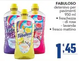 Gruppo di Palo Fabuloso detersivo per pavimenti offerta