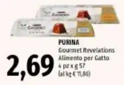 Emi Supermercati Purina Gourmet Revelations Alimento per Gatto offerta