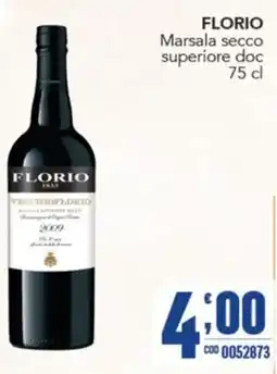 Gruppo di Palo Florio Marsala secco superiore doc offerta