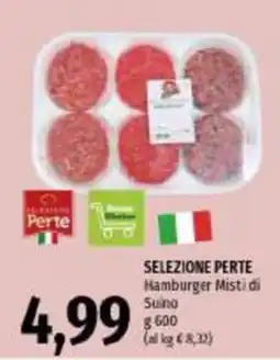 Emi Supermercati Selezione Perle Hamburger Misti di Suino offerta