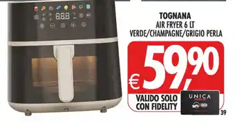 Tognana air fryer