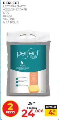 Arcaplanet Perfect lettiera gatto offerta