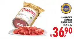 Deco Iperstore Rigamonti bresaola punta d'anca offerta