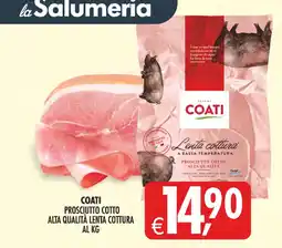 Deco Iperstore Coati Prosciutto Cotto Alta Qualità Lenta Cottura offerta