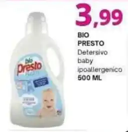 Irys bio Presto Detersivo baby offerta