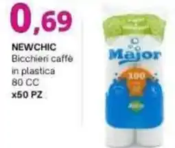 Irys Newchic bicchieri caffè in plastica offerta