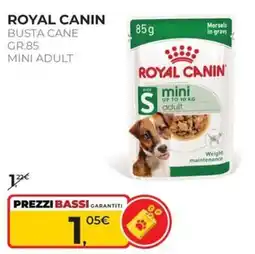 Arcaplanet Royal Canin busta cane mini adult offerta