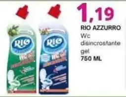 Irys Rio Azzurro Wc disincrostante gel offerta