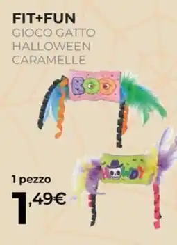 Arcaplanet Fit+Fun Gioco Gatto Halloween Caramelle offerta