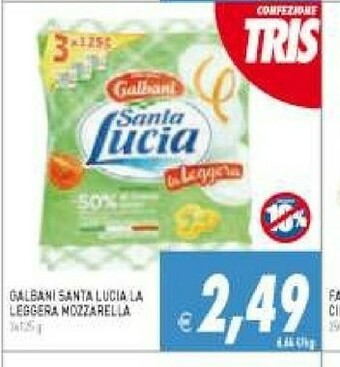 Supermercati Agorà Mozzarella offerta