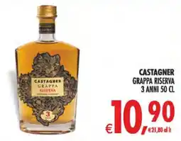 Deco Iperstore Castagner grappa riserva offerta