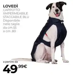 Arcaplanet Cappotto impermeabile staccabile blu offerta
