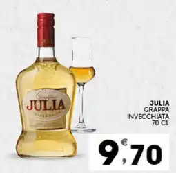 IperSisa Julia grappa invecchiata offerta