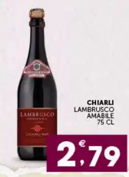 IperSisa Chiarli Lambrusco Amabile offerta