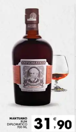 IperSisa Mantuano rum diplomatico offerta