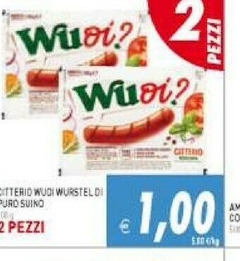 Supermercati Agorà Wurstel offerta