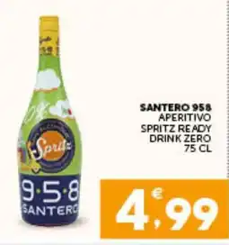 IperSisa Santero 958 Spritz Ready Drink Zero offerta