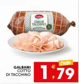 IperSisa Galbani cotto di tacchino offerta