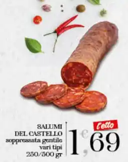 IperSisa Salumi del Castello soppresata gentile offerta