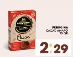 IperSisa Perugina cacao amaro offerta