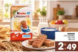 IperSisa Kinder Colazione Più offerta