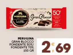 IperSisa Perugina Gran Blocco Fondente offerta