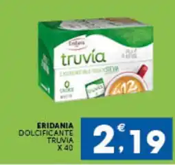 IperSisa Eridania dolcificante Truvia offerta
