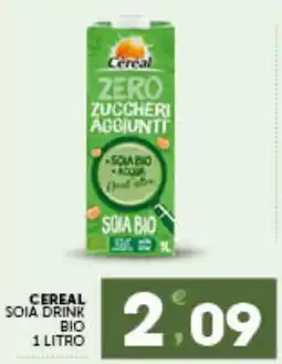 IperSisa Cereal soia drink bio offerta