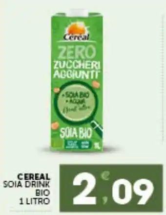 Cereal soia drink bio