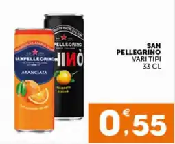 IperSisa San Pellegrino vari tipi offerta