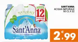 IperSisa Acqua naturale Sant'Anna offerta