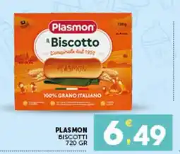 IperSisa Plasmon biscotto offerta