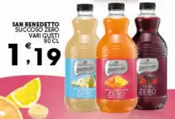 IperSisa San Benedetto Succoso Zero offerta