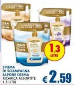 Casa & Co Spuma di sciampagna sapone crema offerta