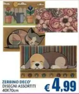 Casa & Co Zerbino Deco' disegni assortiti offerta