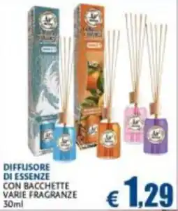 Casa & Co Diffusore di essenze con bacchette varie fragranze offerta