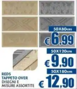 Casa & Co Reds tappeto over offerta