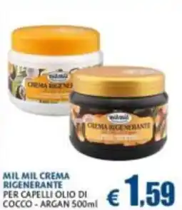 Casa & Co Mil Mil crema rigenerante per capelli olio di cocco - argan offerta