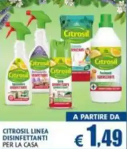 Casa & Co Citrosil linea disinfettanti per la casa offerta