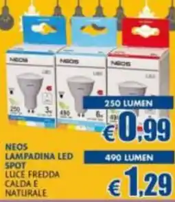 Casa & Co Neos lampadina led spot offerta