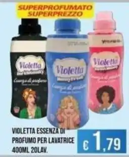 Azzurro Convenienza Violetta essenza di profumo per lavatrice offerta