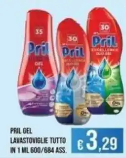Azzurro Convenienza Pril Gel Lavastoviglie Tutto offerta