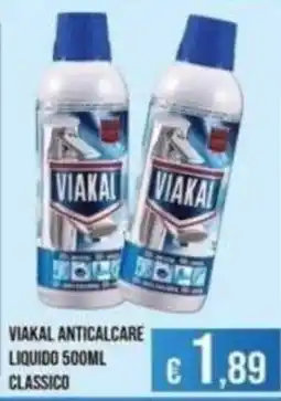 Azzurro Convenienza Viakal anticalcare liquido classico offerta
