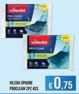 Azzurro Convenienza Vileda spugne proclean offerta