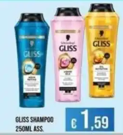Azzurro Convenienza Gliss shampoo offerta