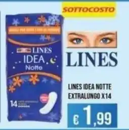 Azzurro Convenienza Lines idea notte offerta