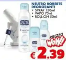 Casa & Co Neutro Roberts deodoranti offerta